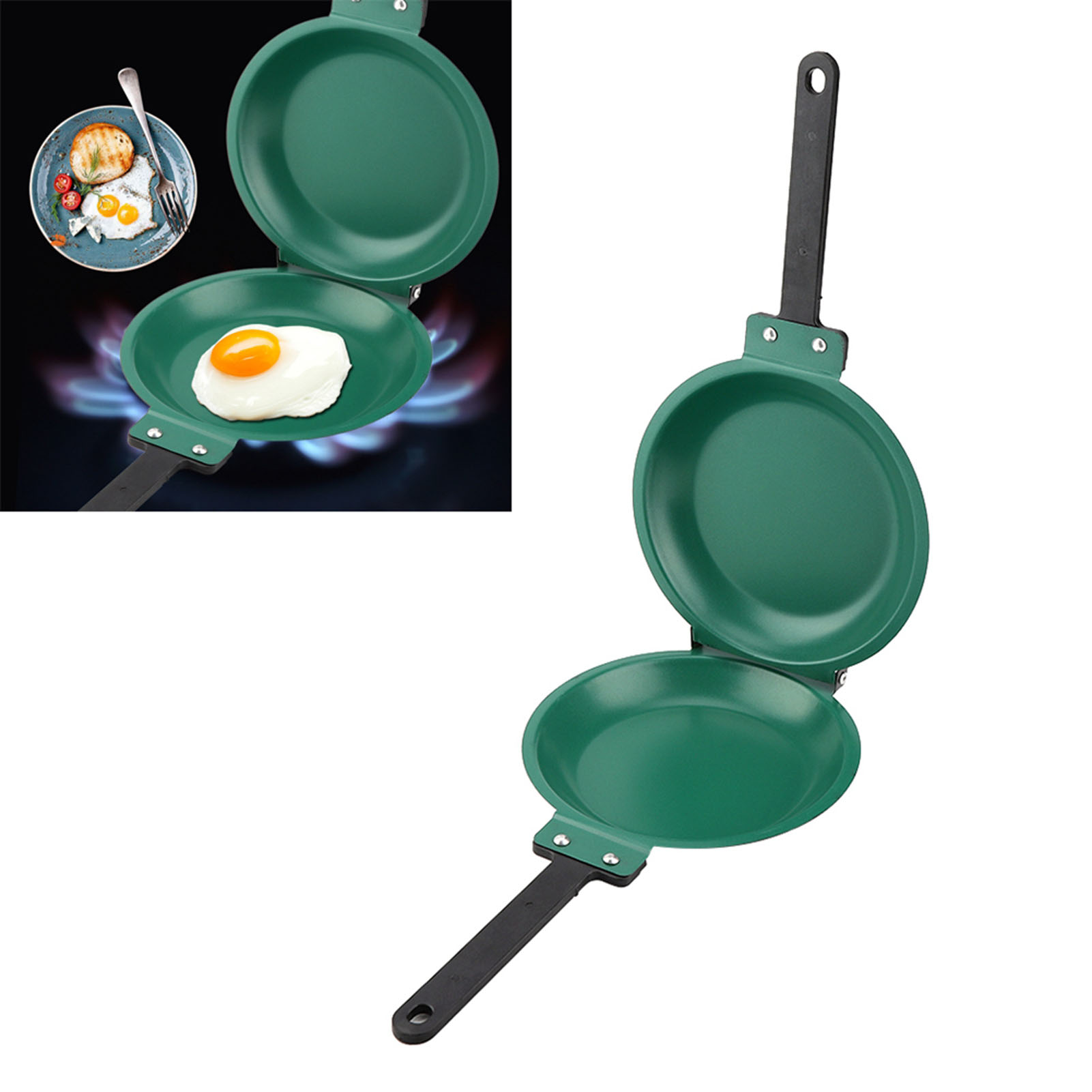 Double Side Titanium Steel Coa - Mini Pancake Griddle recension och pris